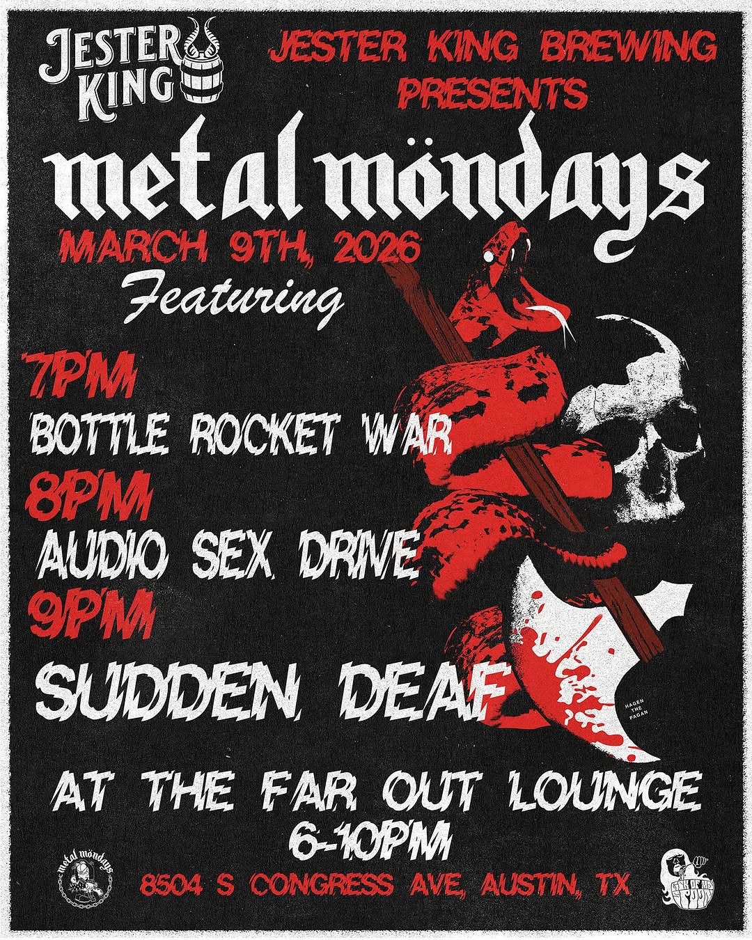 Far Out Lounge show poster